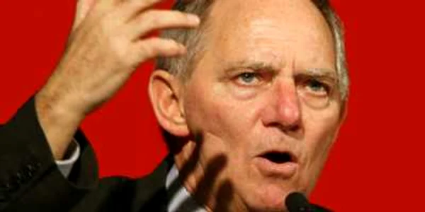Ministrul de Finanţe al Germaniei, Wolfgang Schaeuble