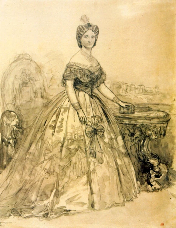 Elena Rosetti-Solescu, ulterior Elena Cuza (1825-1909). FOTO: Profimedia