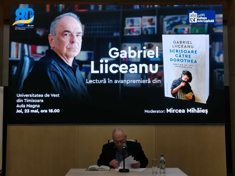 Filosoful Gabriel Liiceanu: „Ceea ce suntem noi este vârful aisbergului. În noi, 90% este infinitul necunoscut”