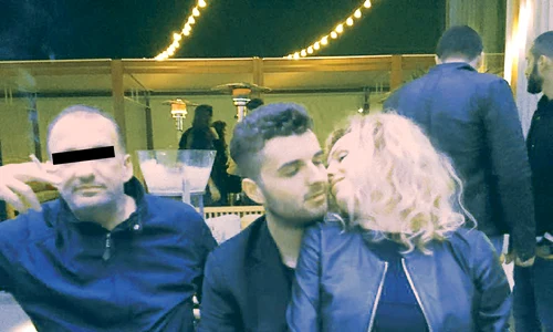 Cei doi, în ipostaze  intime şi în club jpeg