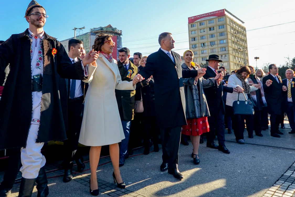 Klaus și Carmen Iohannis au participat la ceremonia de la Iași