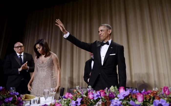 Pre;edintele SUA, Barack Obama si sotia sa Michelle FOTO Getty Images