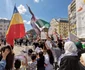 Miting pro Palestina de la Timişoara FOTO Ş.Both