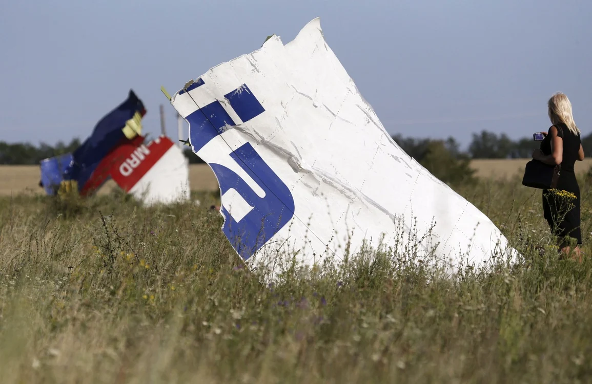 Resturi din avionul doborât deasupra Ucrainei. FOTO Reuters