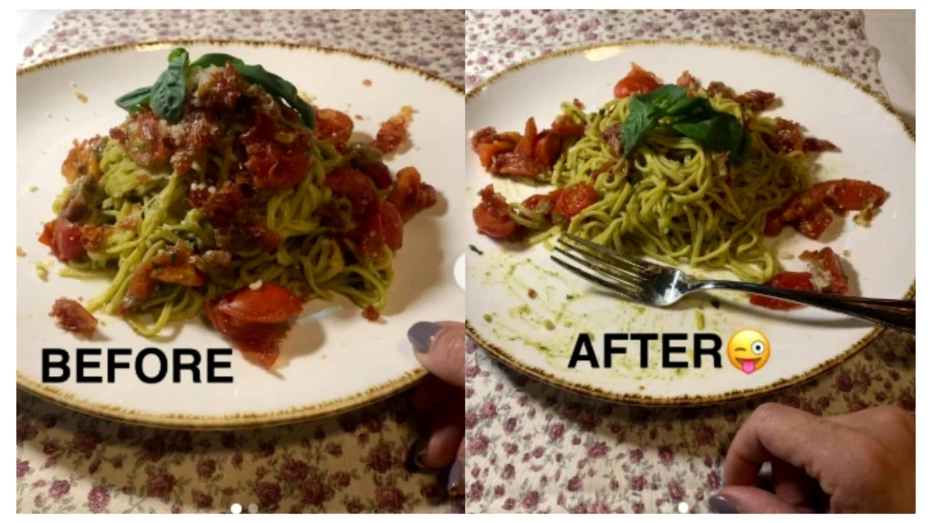 Cantitatea de paste recomandată de medicul nutriționist - Foto: Instagram