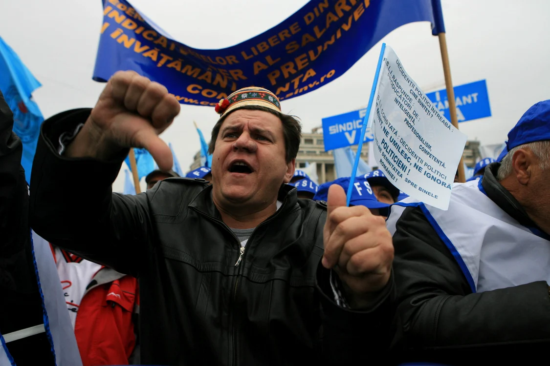 Protestul profesorilor