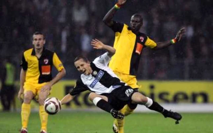 În tur, Dinamo s-a impus la Graz cu 1-0