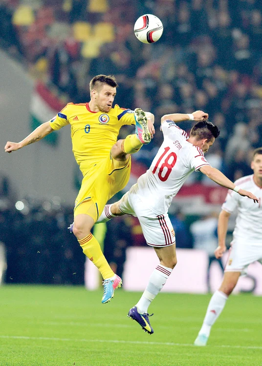 
    Pintilii are asigurat locul în linia de mijloc a naţionalei RomânieiFoto: Mediafax  