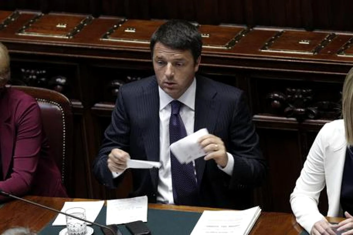 Prim-ministrul Italiei, Matteo Renzi. FOTO: ANSA