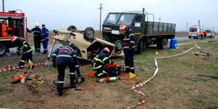 Cel mai amplu exerciţiu organizat de ISU Brăila în ultimii 3 ani FOTO Florentin Coman