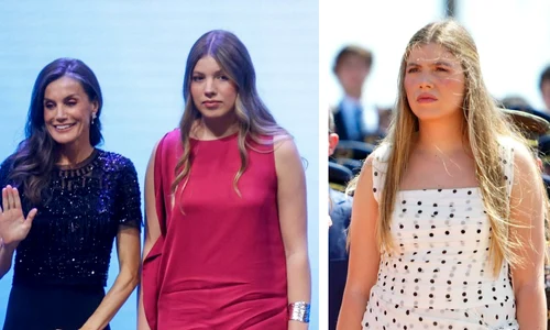 Infanta Sofia și Regina Letizia profimedia jpg