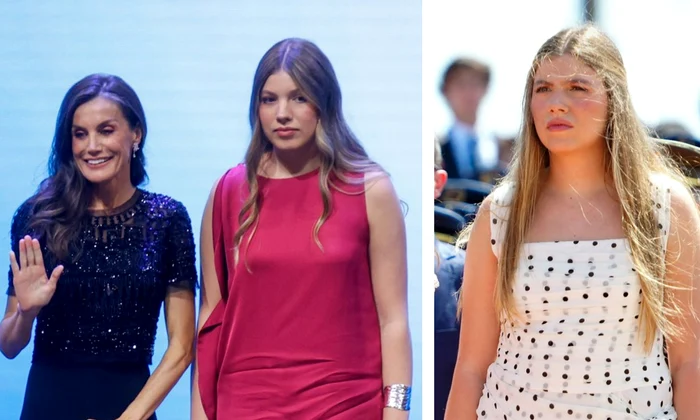 Infanta Sofia și Regina Letizia profimedia jpg