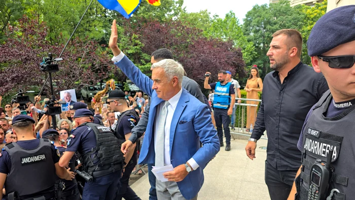 Călin Georgescu a semnat controlul judiciar FOTO: Mediafax 