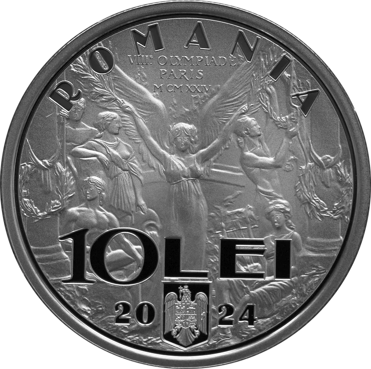 Moneda de argint de 10 lei