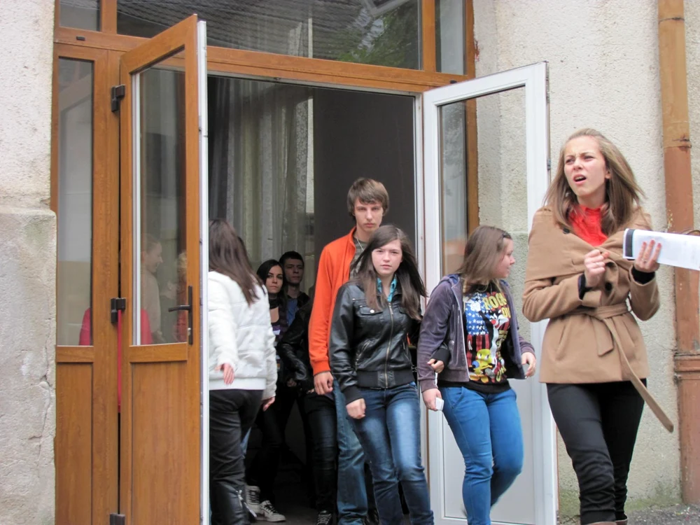 Poliţiştii vor verifica modul de acces în unităţile de învăţământ FOTO Arhivă
