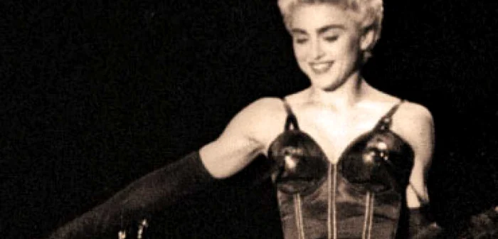 Madonna, mireasa punk