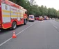 Accident la Merișor. Foto: ISU Hunedoara