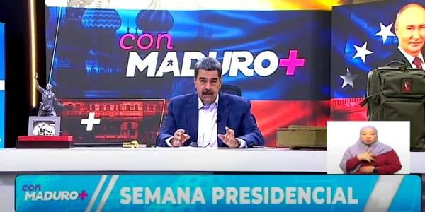 Nicola Maduro, captură video you tube jpg
