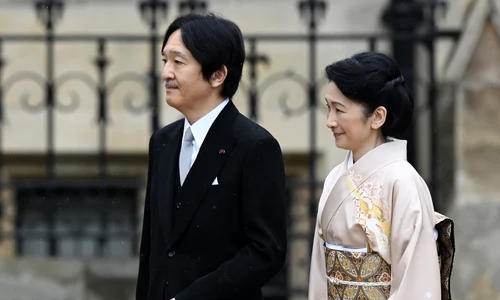 Printul Akishino si Printesa Kiko a Japoniei GettyImages 1487923027 jpg