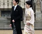 Prinţul Akishino şi Prinţesa Kiko a Japoniei la Încoronarea Regelui Charles. FOTO: Getty Images
