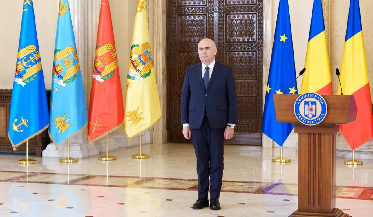 Ilie Bolojan, președintele interimar al României FOTO: Precidency.ro