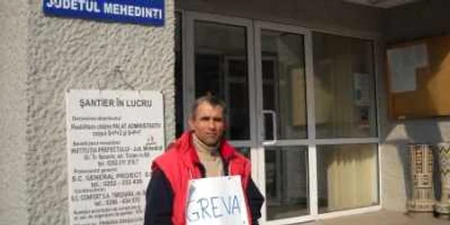 Paul Cârstina nu a mâncat de două zile