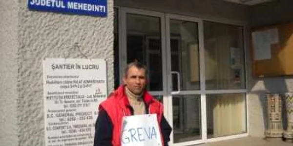 Paul Cârstina nu a mâncat de două zile