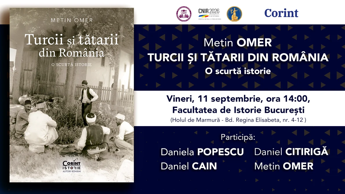 Lansarea volumului „Turcii și tătarii din România. O scurtă istorie”, de Metin Omer