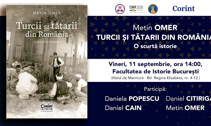 Lansarea volumului „Turcii și tătarii din România. O scurtă istorie”, de Metin Omer