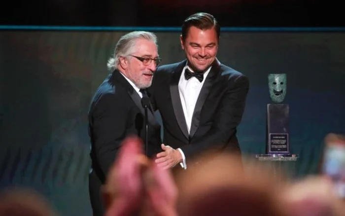 Robert De Niro şi Leonardo DiCaprio vor juca într-un nou film împreună FOTO Guliver/Getty Images