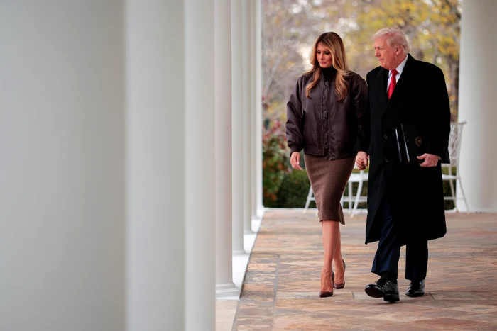 Melania și Donald Trump, la Sărbătoarea Grațierii Curcanului, GettyImages (5) jpg