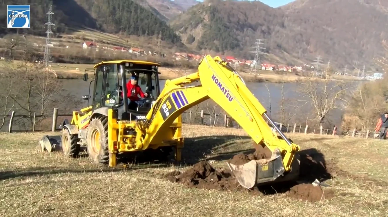 Sondare arheologică intruzivă pe Lotul 2 al Autostrăzii Sibiu Pitești Foto captură DRDP Craiova
