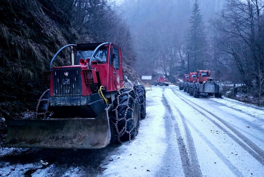 Paradoxul satelor de munte din vestul României. Sunt înghițite de păduri, dar izolate din cauza exploatărilor forestiere        