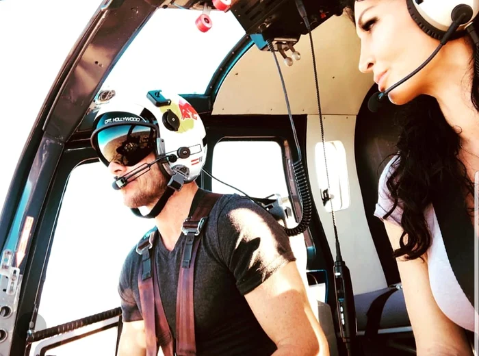 Mihaela s-a obişnuit să “trăiască” în elicopter