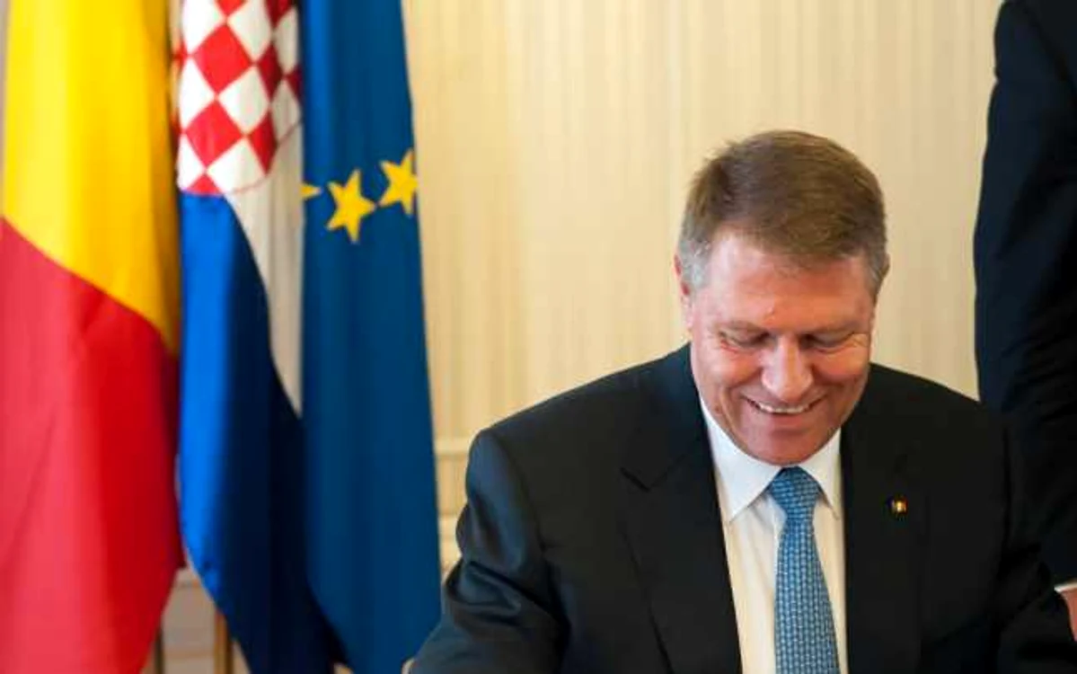 Prşedintele Klaus Iohannis FOTO Mediafax
