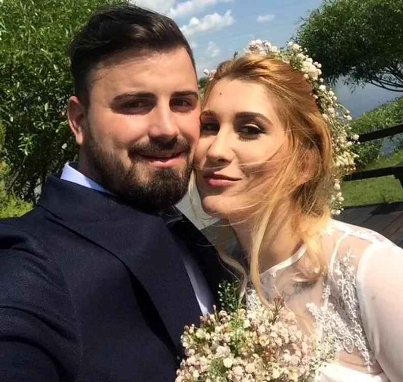 Adda și Cătălin Rizea au avut cununia civilă la Târgu MureșFoto: arhivă personală