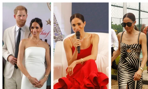 Meghan Markle în Nigeria colaj jpg