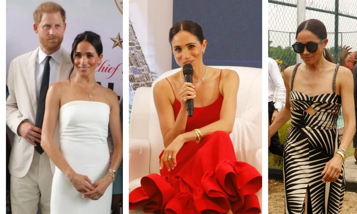 Meghan Markle în Nigeria colaj jpg