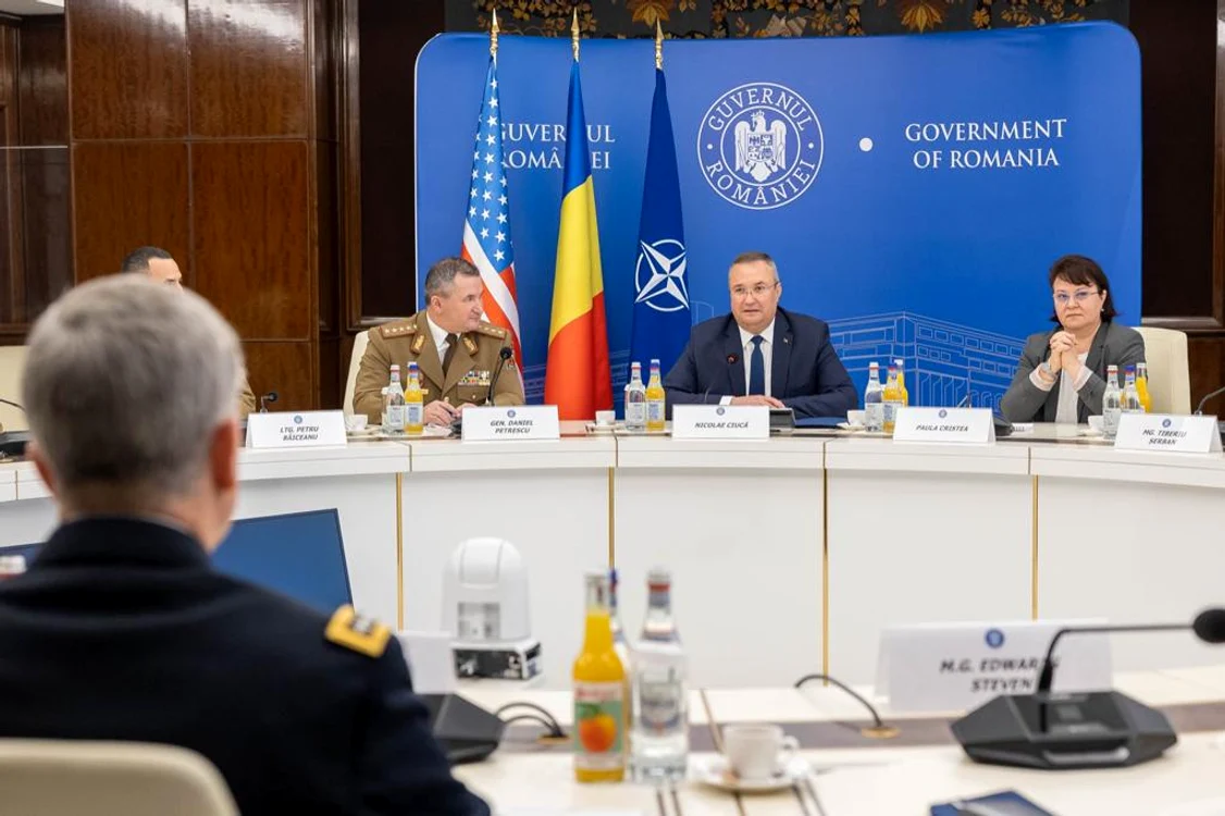 Premierul a avut o întrevedere cu șeful Comandamentului Operațiilor Speciale SUA FOTO Guvernul român
