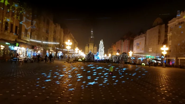 Timişoara a îmbrăcat haine de sărbătoare în pandemie FOTO Ş.Both