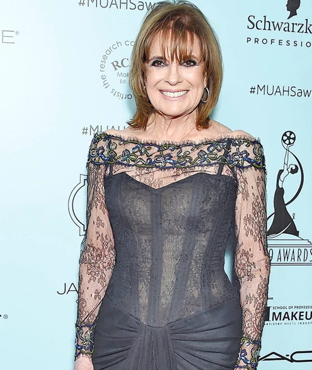 Linda Gray a strălucit pe covorul roșu al galei de sâmbătă, din Los Angeles