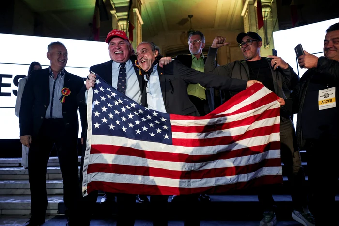 Brian Brown, un exponent american MAGA apropiat de Rusia la ”petrecerea victoriei” FOTO Reuters