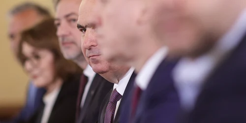 PNL participă la consultările cu partidele parlamentare organizate de președintele României la Palatul Cotroceni. FOTO Inquam Photos / Octav Ganea