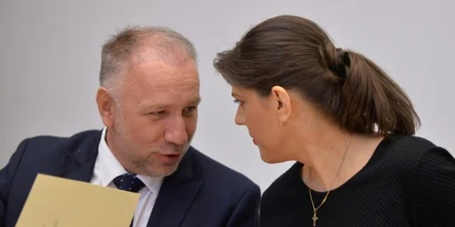 Bogdan Licu cu Laura Codruţa Koveşi FOTO Mediafax