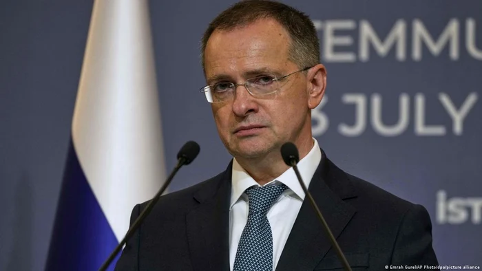 Negociatorul-șef rus Vladimir Medinski, aici la Istanbul în 2025