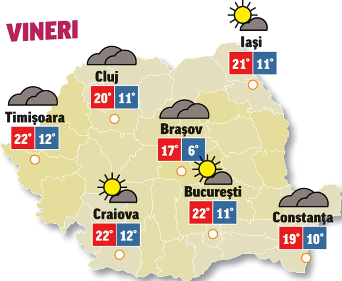 prognoza meteo 1 mai anunță vreme capricioasă