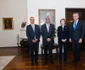 Principele Radu și Majestatea Sa Margareta cu Ambasadorul statului Palestina la Palatul Elisabeta. FOTO: Daniel Angelescu, Casa Majestății Sale