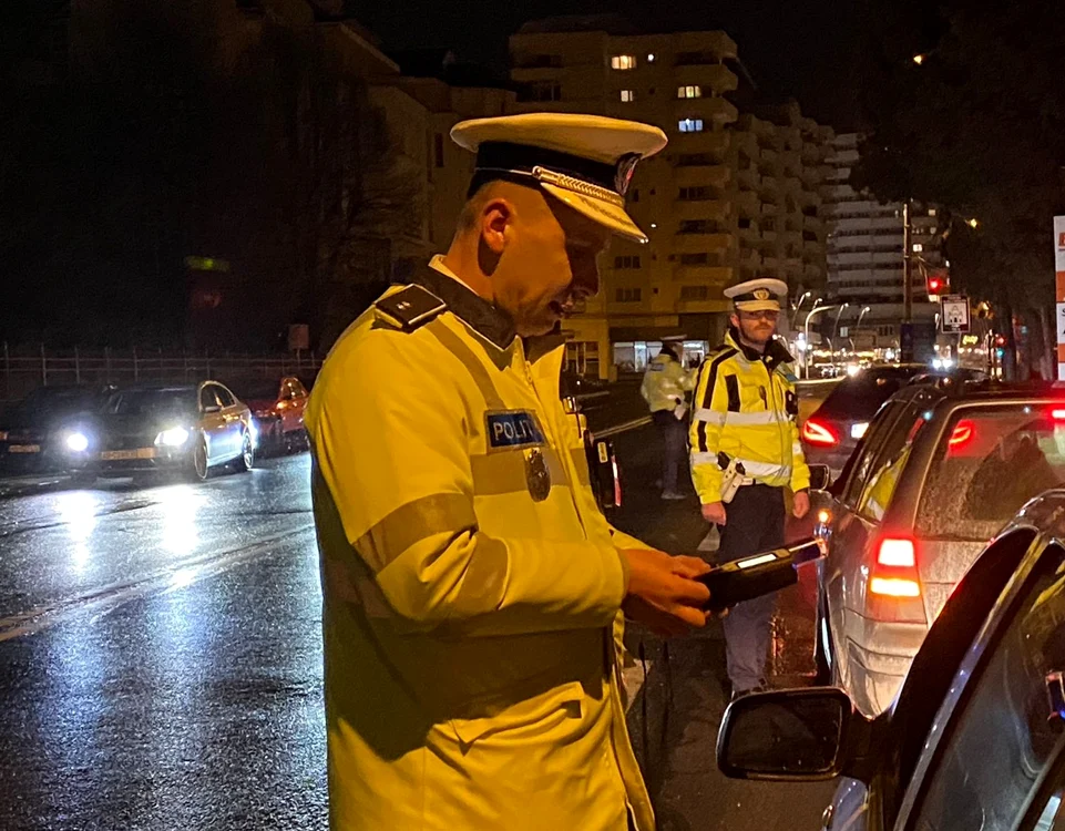 Șoferi testați pentru consum de substanțe psihoactive FOTO IPJ Alba