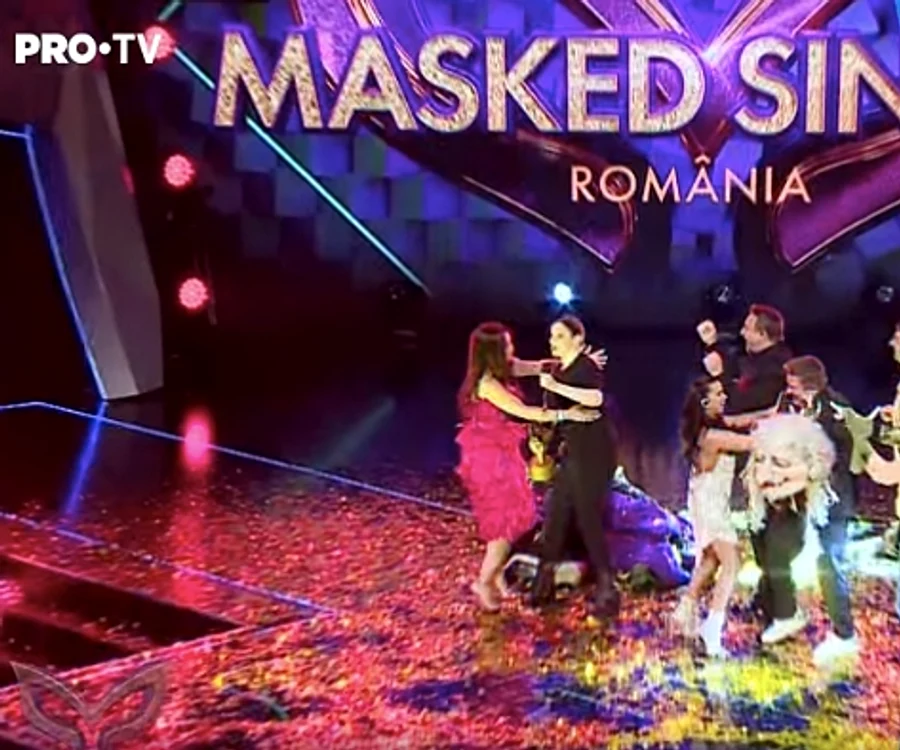 Mihaela Rădulescu și Andreea Marin la Masked Singer, România / Foto: captură video Facebook