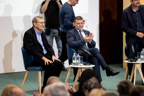 Orhan Pamuk la Timișoara FOTO UVT